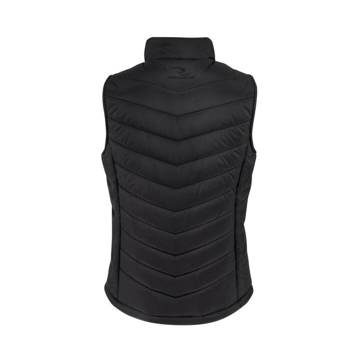 Radians Womens Heated Puffer Vest Kit with Battery, Black, 2X, large image number 10