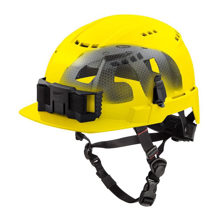 Milwaukee BOLT Front Brim Vented Safety Helmet with IMPACT ARMOR Liner (USA) - Type 2, Class C, swatch