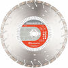 Husqvarna Construction HS-8 12 Inch Silver Segmented Turbo Rim Diamond Blade for Soft Concrete, small image number 1