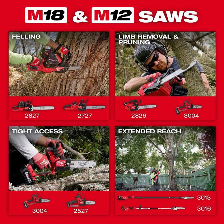 Milwaukee M18 FUEL Pole Saw with QUIK-LOK (Bare Tool), large image number 12