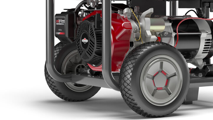Briggs and Stratton Elite Series 8750 Watt Gas Powered 50 State Portable Generator with CO Guard, large image number 3