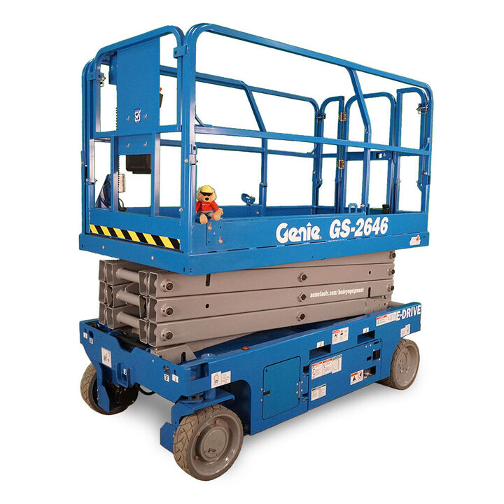 Genie 26' Scissor Lift 46in Width Electric with E-Drive, large image number 10