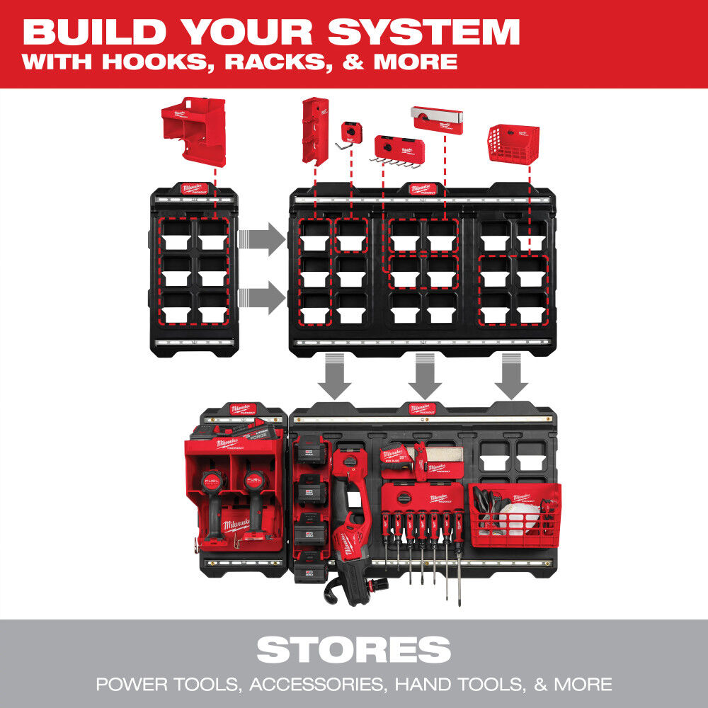 Milwaukee PACKOUT Tool Rack, large image number 6