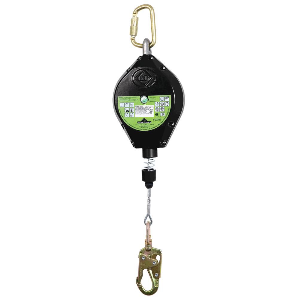 Jackson Safety 20 ft Self-Retracting Lifeline with Galvanized Steel Cable, Snap Hook, large image number 1