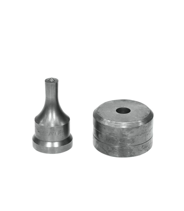 Edwards 13/32 Inch Punch x 7/16 Inch Die Steel Round Punch & Die Set, large image number 1