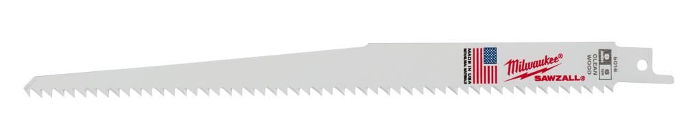 Milwaukee 9 in. 6 TPI Fleam Ground SAWZALL Blades 5PK, large image number 7