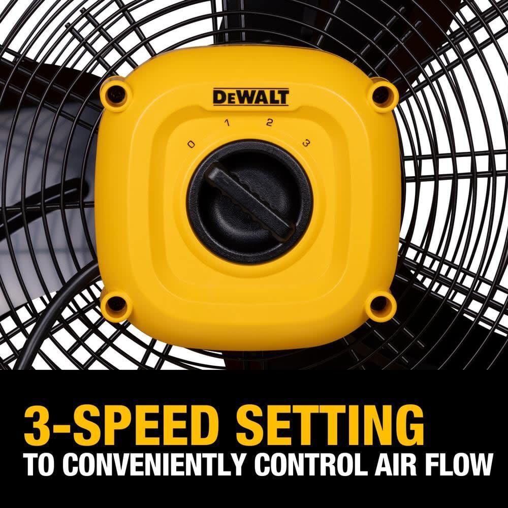 DEWALT 20 Inch 5000 CFM 120V Drum Fan, large image number 6