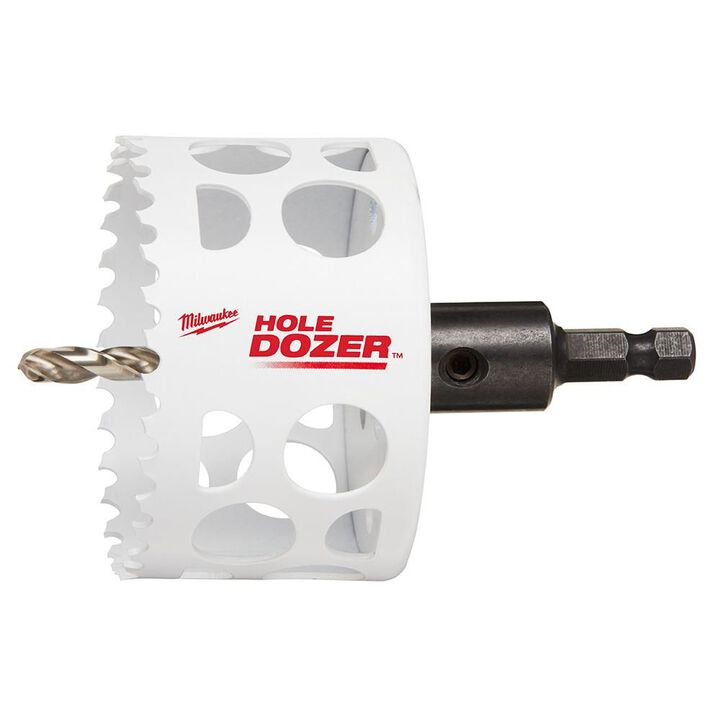 Milwaukee 2-1/2 in. Bi-Metal Hole Saw with Arbor