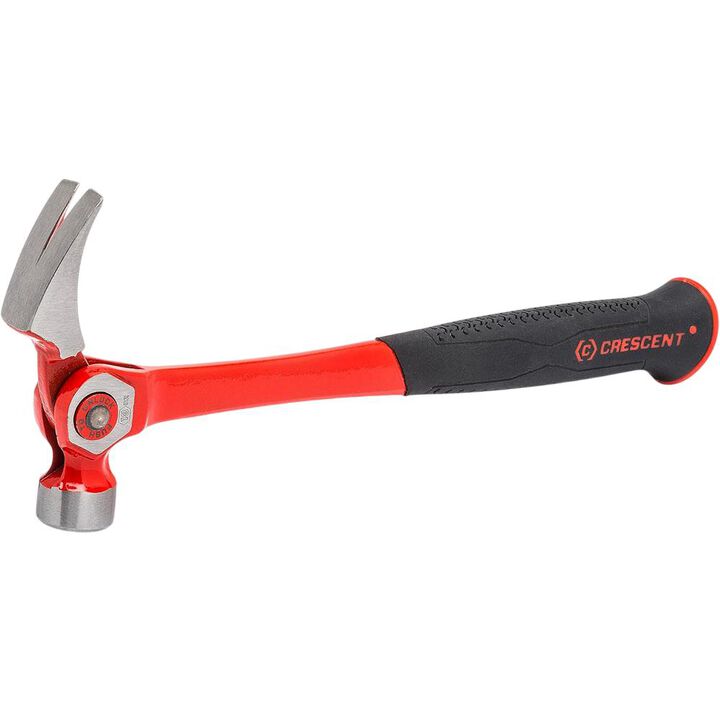 Crescent 18 Oz Steel Indexing Claw Hammer with Cushion Grip Handle
