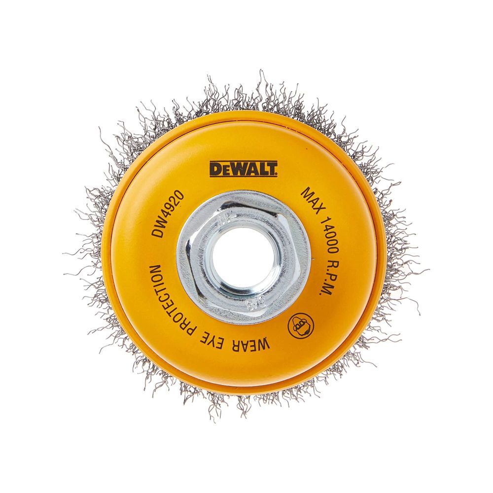 DEWALT 3-in x 5/8-in to 11-in Crimped Wire Cup Brush, large image number 5