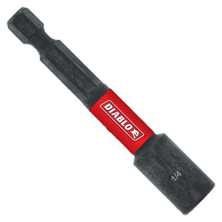 Diablo Tools 1/4in x 2-9/16in Magnetic Nut Setter