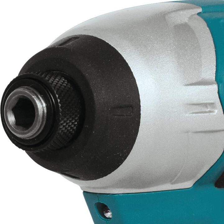 Makita 12V max CXT Lithium-Ion Cordless Impact Driver Kit, large image number 1