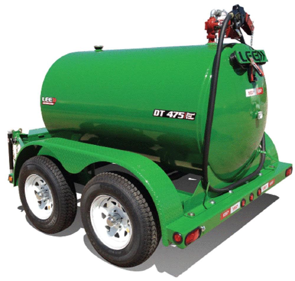 Leeagra 500 Gallon Diesel Fuel Tank with Trailer, large image number 3