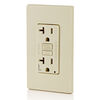 Leviton SmartlockPro AFCI/GFCI Outlet 20A 125V Duplex LightAlmond, small image number 2
