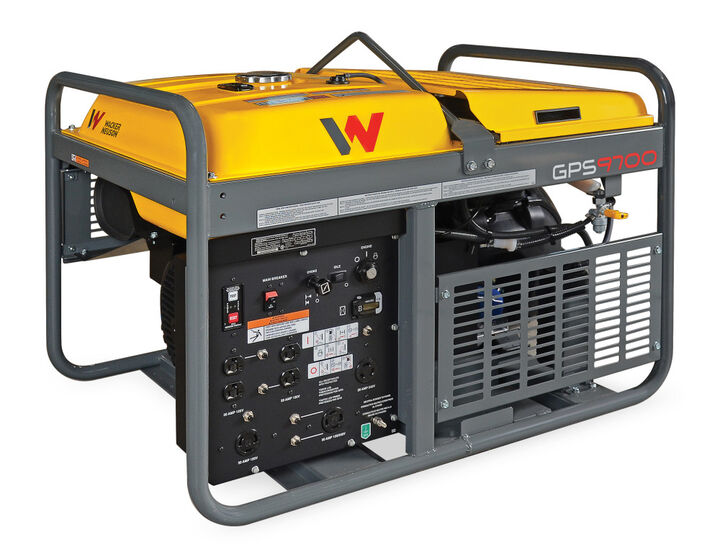 Wacker Neuson GP Series 9,700 Watt  Gas Powered Portable Generator