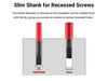 Tekton Insulated Screwdriver Set with Organizer 6 Piece #1-#2 5.5-6.5 mm S1-S2, small image number 4