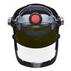 Jackson Safety QUAD 500 Multi-Purpose Face Shield, Clear Window, Shade 5 IR Flip Visor, Anti-Fog Coating, 370 Speed Dial Ratcheting, small image number 5