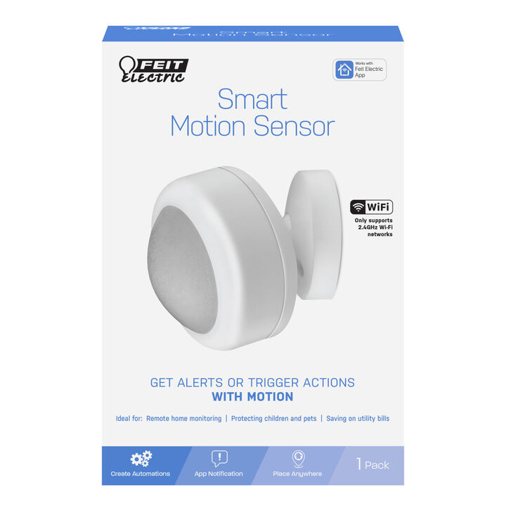 Feit Electric 3.7V 700mAh Battery Smart WiFi PIR Motion Sensor, large image number 1
