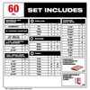 Milwaukee SHOCKWAVE Impact Duty 60PC Drill, Drive & Fasten with PACKOUT, small image number 2