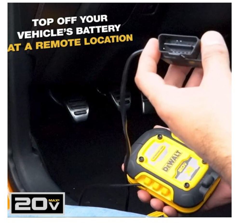 DEWALT 1 Amp Battery Charger & Battery Maintainer Kit With 20V Lithium Battery Pack Plus Charger, large image number 5