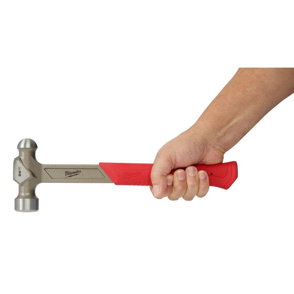 Milwaukee 24oz Steel Ball Peen Hammer, large image number 7