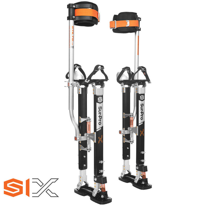 Surpro Premium Stilts Flex Foot Single Sided Magnesium Size 21-31in, large image number 1