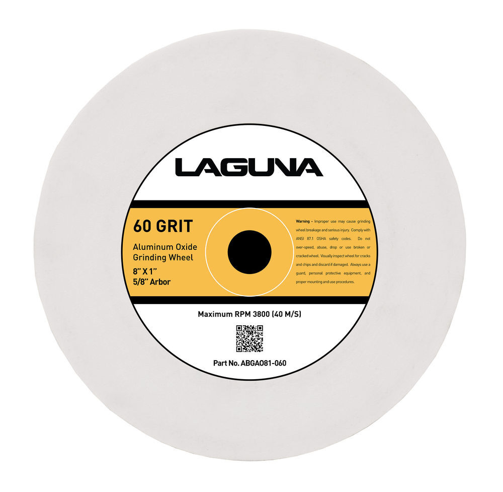 Laguna Tools Aluminum Oxide Wheel, 60 Grit, large image number 1