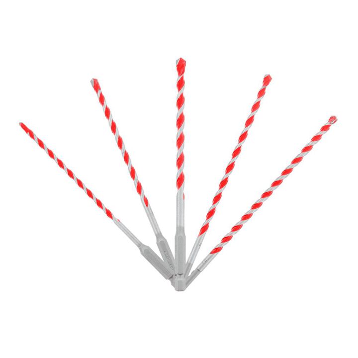 Diablo Tools 5 piece SPEEDemon Red Granite Carbide-Tip Hammer Drill Bit Set