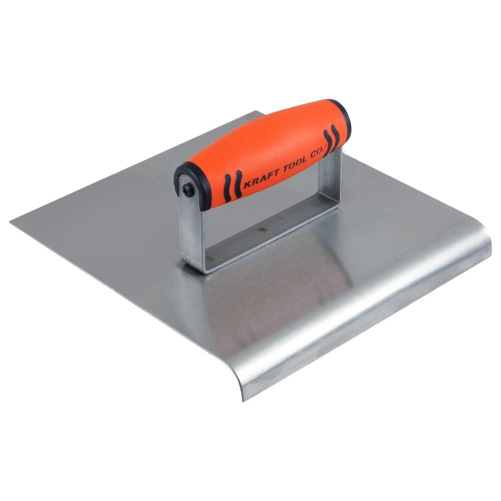 Kraft Tool Co 8in x 8in 1/2in R 3/4in L Cement Edger, large image number 1