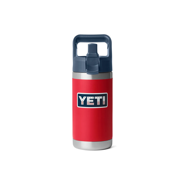 YETI Rambler Jr 12 Oz Kids Water Bottle with Straw Patriotic, large image number 2