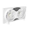 Perfect Aire 9 Inch 408 CFM Reversible Twin Window Fan with 3 Speed and Remote, small image number 3