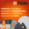 Fein TITAN Coated Demolition Oscillating Saw Blade 2 Inchx 2 Inch 10 Pieces, small image number 5