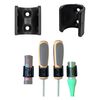 Stealthmounts Plastic Uni Mount Tool Holder, Black, 5 Pieces, small image number 1