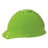 Delta Plus Hi-Vis Lime Americana Vent Hard Hat Ratchet Suspension, small image number 1