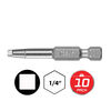 Vega Square Power Bit #2 x 12in Gunmetal Grey 10pk, small image number 2