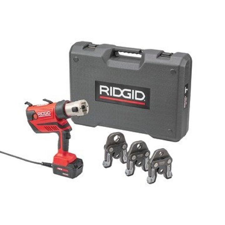 Ridgid RP 350 Press Tool with Corded Adapter - 1/2 to 1 In. Jaws, large image number 1