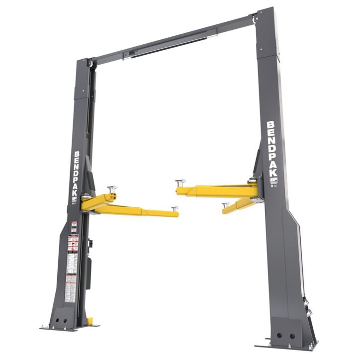 Bendpak 16AP-192 16000 Lbs High-Rise Clearfloor Two-Post Car Lift, large image number 3