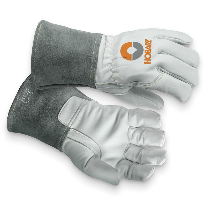Hobart MIG Welding Gloves, Gray, Large