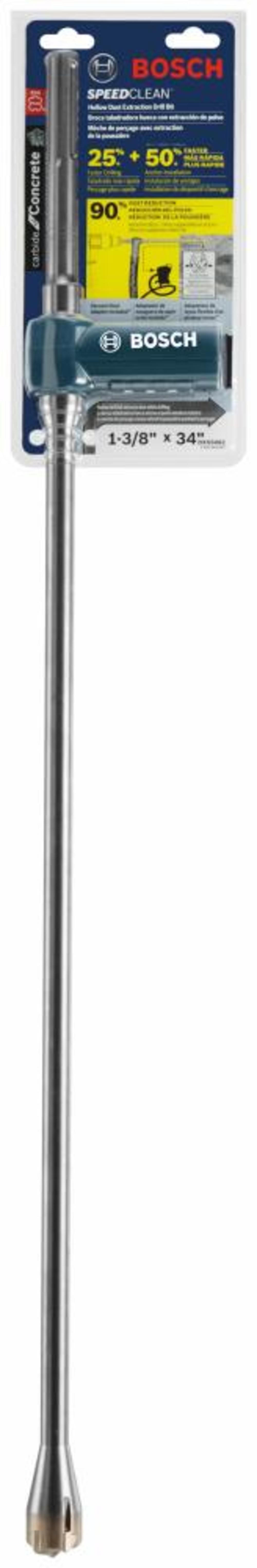 Bosch Promotional 1-3/8 Inch x 35 Inch SDS-max Speed Clean Dust Extraction Bit, large image number 5