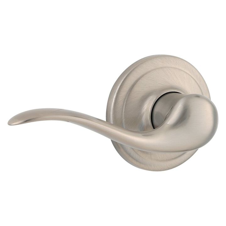 Kwikset Satin Nickel Tustin Surface Mount Left Half Dummy Door Lever, large image number 1