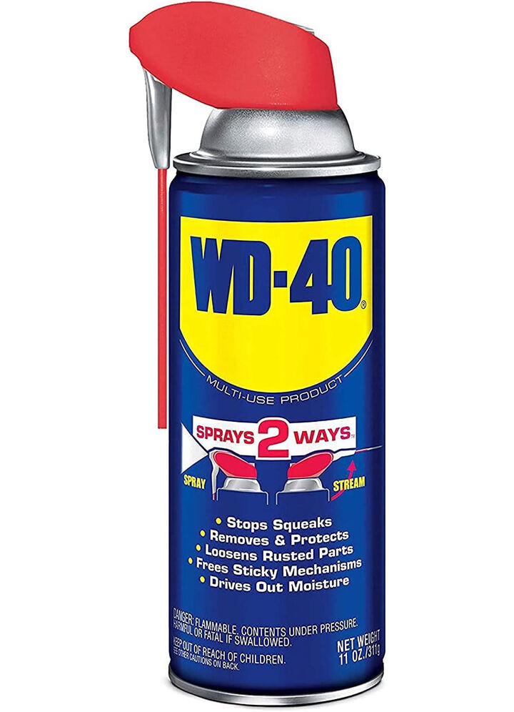 WD40 11 Oz Multi-Use Smart Straw Spray Lubricant Sprays 2 Ways