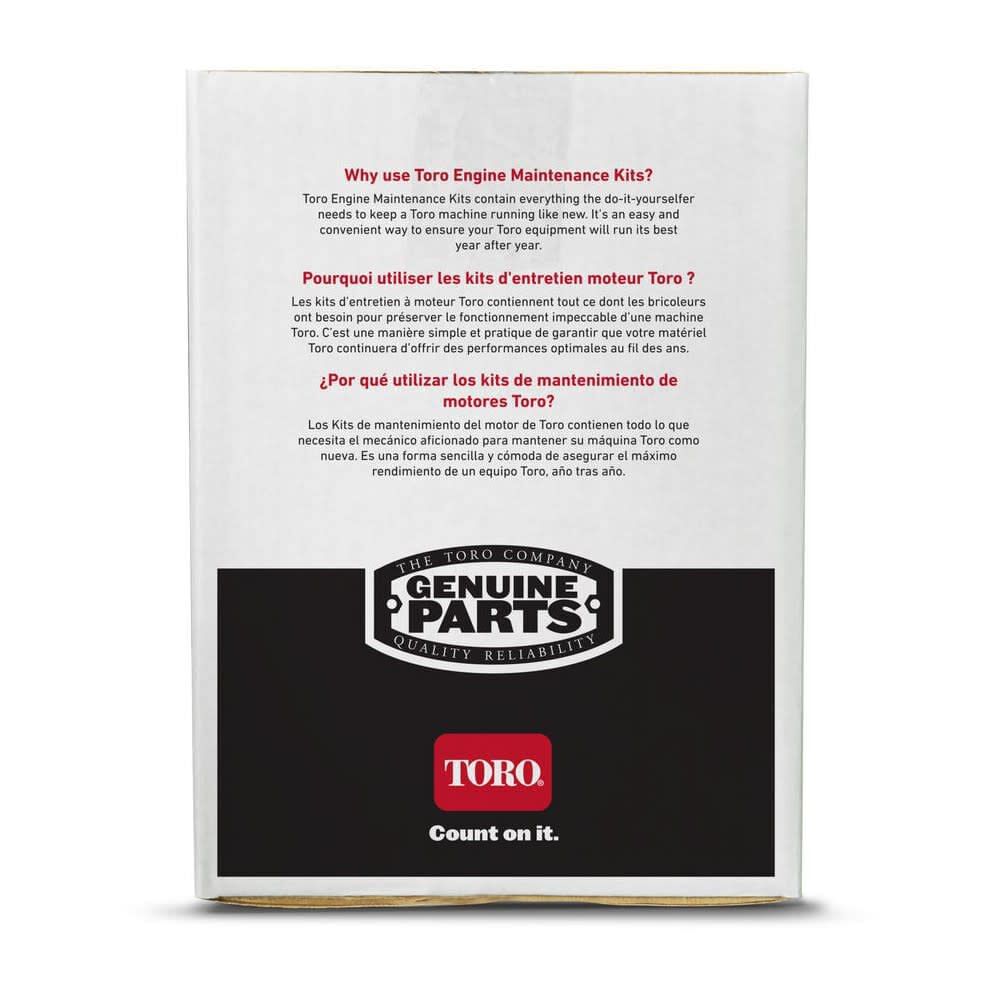 Toro V-Twin Engine Maintenance Kit for Twin Cylinder Toro Engines, large image number 4