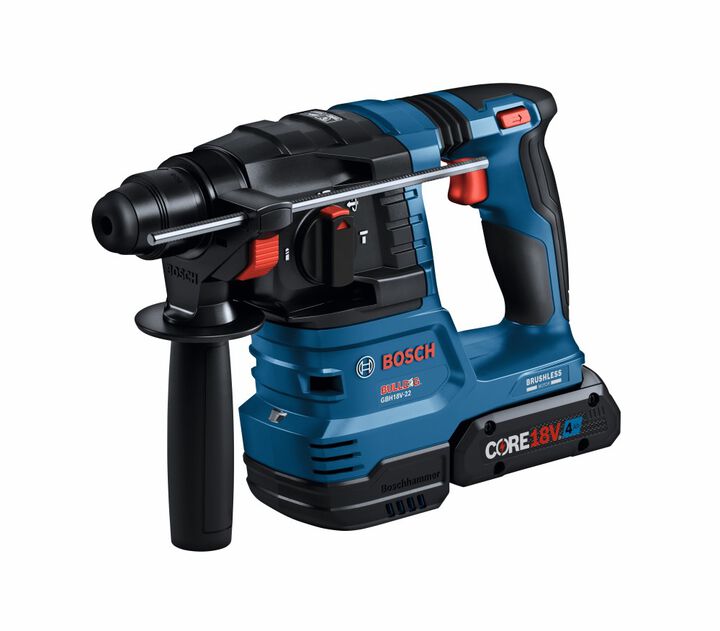 Bosch 18V SDS-Plus Bulldog 3/4 Inch Rotary Hammer Kit Reconditioned, large image number 6