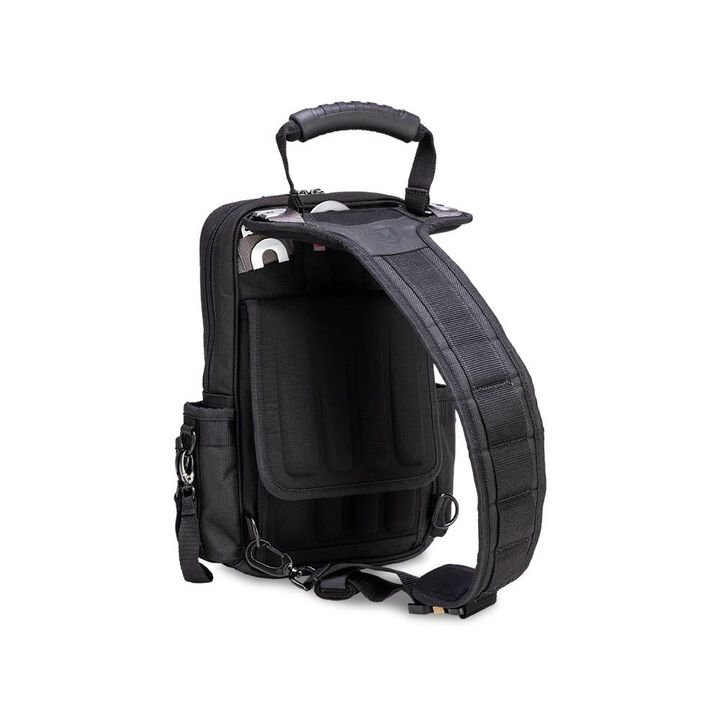 Veto Pro Pac Zippered Large Compact Meter Bag with Sling Strap, Black