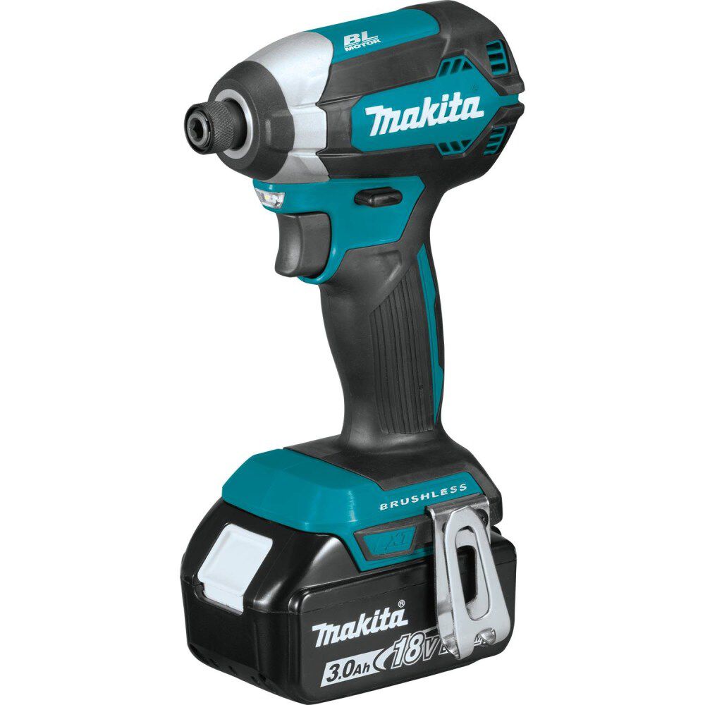 Makita 18V LXT Lithium-Ion Brushless Cordless Impact Driver Kit (3.0Ah), large image number 7