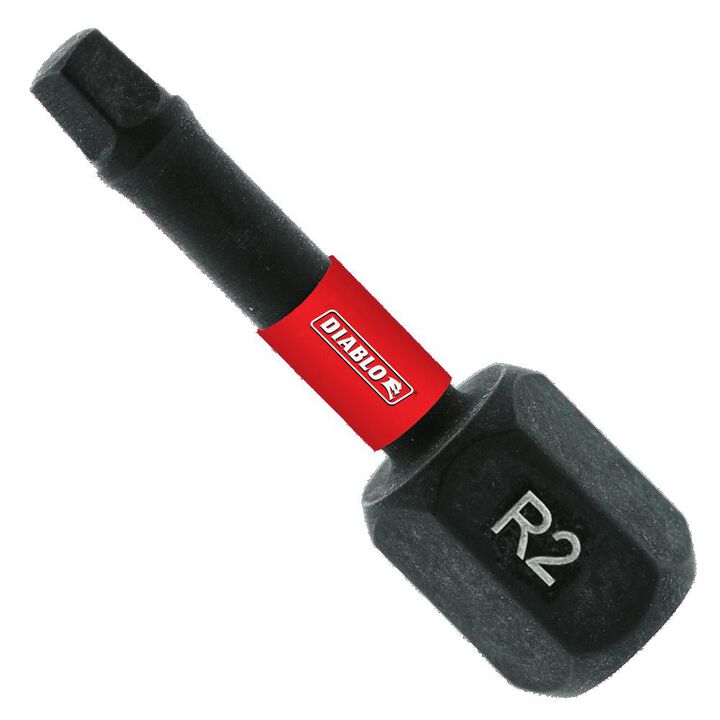 Diablo Tools 1in #2 Square Drive Bits (25-Pack)
