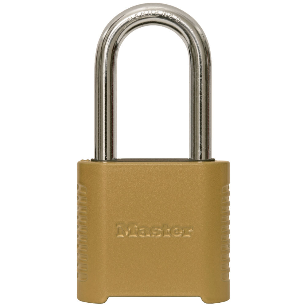 Master Lock 2 Inch x 2 Inch Zinc Body 4-Digit Locking Combination Padlock, large image number 1