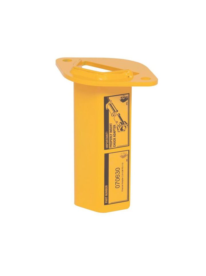 Rhino Tool 3 to 4 lbs/ft channel Post Chuck Adapter for Rhino pd-110 Pneumatic Post Driver, large image number 0