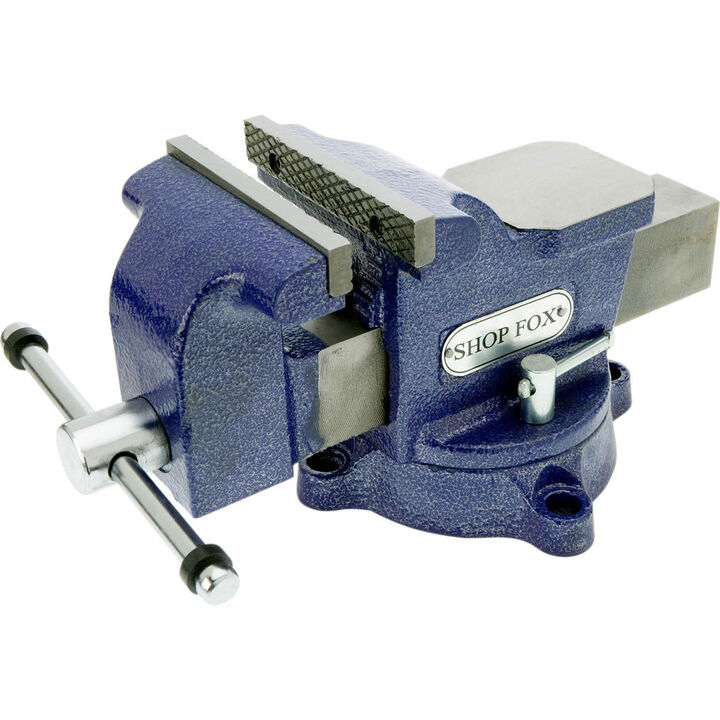 Shop Fox 5 Inch Bench Vise with Swivel Base