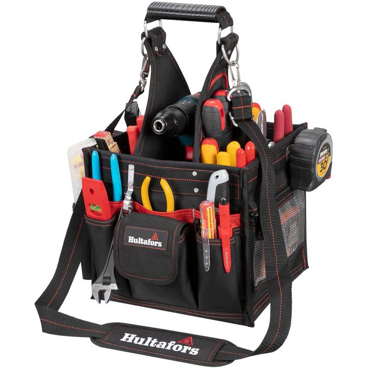 Hultafors 11 in Electrical/Maintenance Tool Carrier with Parts Tray